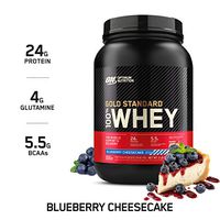 OPTIMUM NUTRITION Gold Standard 100% Whey Protein Powder, Blueberry Cheesecake, 2 Pound (Packaging May Vary)