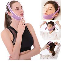 MUYDZ Anti Snore Chin Strap to Help Good Sleep Stop Snoring Sleep Aids Solution for Men Women Kids (Purple)