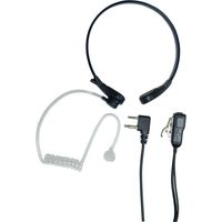 Midland AVPH8 Acoustic Throat Mic for GMRS Radios with PTT/VOX Compartment