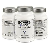 Nature’s Edge® Premium Quality Red Yeast Rice 600mg. Non-GMO and CITRININ-Free. Vegetarian. 60 Vegetarian Capsules/Bottle. Premium Quality Dietary Supplements for Healthy Cholesterol Levels.