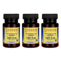 Swanson Coq10 30 Milligrams 30 Milligrams 60 Sgels (3 Pack)