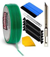 VViViD Knifeless Vinyl Wrap Cutting Tape Finishing Line 50M Plus 3M Toolkit (BluSqueegee,YlwSqueegee,5xBlckFlt,3MPrmrPen&Knf)