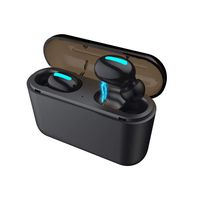 ZTY66 True Wireless Bluetooth 5.0 Earbuds TWS Sport Headset Stereo Headphone Earphone (Black)
