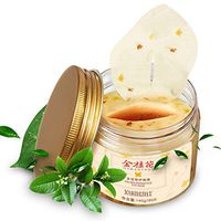 Hanyia Gold Osmanthus Eye Mask Women Anti Dark Circle Moisturizing Collagen Gel Eye Care Mask 80 Pcs/Bottle
