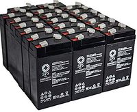 SPS Brand 6V 3.2 Ah Replacement Battery for Spacelabs Medical 90501 (20 Pack)