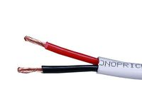 Monoprice 103846 500ft 16AWG CL2 Rated 2-Conductor Loud Speaker Cable (for in-Wall Installation)