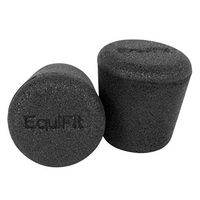 EquiFit Silent Ear Plugs - Black 4 pairs