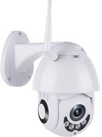 Outdoor PTZ WiFi Security Camera, 1080P Pan Tilt Waterproof Dome Camera Surveillance CCTV IP Camera, Two Way Audio Night Vision Motion Detection Camera, 4mm Lens H.264/5X