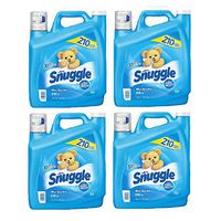 Snuggle Blue Sparkle Fabric Softener (210 Loads, 168 oz.) (4-Pack)