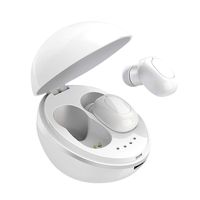 TWS BT Earphones 5.0,Wireless in-Ear Earbuds, Deep Bass Stereo, Waterproof Sports Headset with Charging Box,Game Music Noise Cancelling (Classic Black)