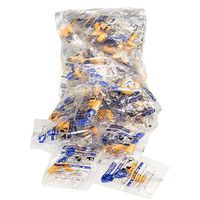 JORESTECH Safety Ear Plug Orange with PVC Cord 32dB NR 34 dB SNR (100 Pair)