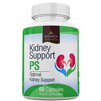 Botanica Kidney Support: Blend of Cranberry Fruit Extract Stinging Nettle Leaf Seed Gravel Root Astragalus Root Rosemary Leaf Horsetail herb - Urinary Tract Health Vital Detox Cleanse Formula Bladder