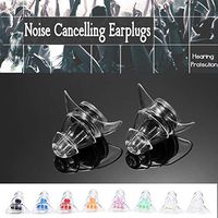 Sala-Deco - 1 Pair Soft Silicone Ear Plugs Ear Protection Reusable Professional Music Earplugs Noise Reduction For Travel Sleep DJ Bar Bands