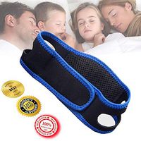 Allister Anti Snoring Chin Straps, Effective Snoring Solution Ajustable Anti Snoring Devices for Men and Women, Stop Snoring Anti-Snoring Chin Detachment Belt (Blue)