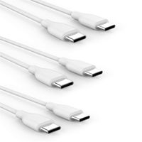 Yapohop USB-C to USB-C2.0 Cable Type C and Data Transmission line 3 Pack (Charging line)
