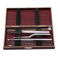 Rurah 8 Pcs/Set Ear Pick Ear Wax Removal Cleaner Ear Care Tools Multifunction Beauty Tool Kit