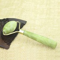 Nibito Facial Massage Jade Roller Face Body Head Neck Nature Beauty Device