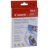 Canon 8386A010 Semi Gloss Photo Paper Plus (4x6, 50 Sheets)