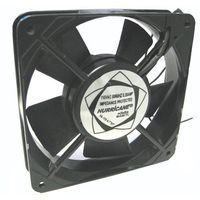 MIYAKO 2400 RPM Super Silent CPU Fan Cooler 110V 0.15A for Computer Cases, Radiator, Metal Body 4.7" x 4.7" x 1"