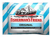 Fisherman's Friend ohne Zucker extra stark, 24er Pack (24 x 25 g Beutel)