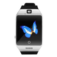 Highpot Smart Watch Bluetooth Smartwatch Phone Camera TF Card Phone Wrist Watch for Android (Silver)
