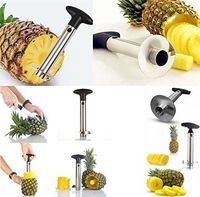Bfloweryan 4882350 Stainless Steel Pineapple Easy Slicer