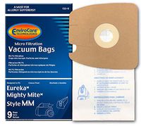EnviroCare Replacement Vacuum Style MM Eureka Mighty Mite 3670 and 3680 Series Canisters 9 Bags, White