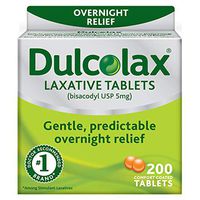 A Product of Dulcolax Laxative Tablets (200 ct.)