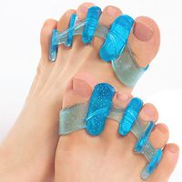 ToePal: Gel Toe Separator & Toe Stretcher for Yoga, Walking and Dancing. Instant Therapeutic Bunion Relief, Toe Alignment for Women and Men