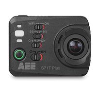 AEE Technology S71T Plus 4K 1080P 16MP HD LCD Touchscreen 120FPS Slow-Mo Action Camera 100M IP68 Waterproof Case (Black)