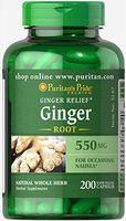 Puritans Pride Ginger Root 550 Mg, 200 Count