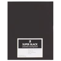 Aa Super Black Mounting Board 15X20
