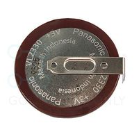 Genuine Panasonic Lithium Coin Battery VL2330-1 for Most car Key fobs - Rechargeable Remote Key Cell for Porsche, Land Rover, BMW +3V VL2330/HFN