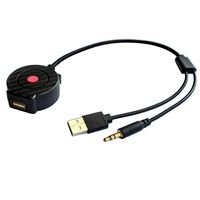 Bluetooth Adapter for Mini Cooper BMW Apple Android Phone Car Music AUX 3.5 Wireless Cable Capable Devices