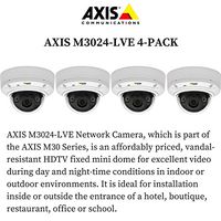 AXIS M3024-LVE 4-PACK - 0535-001 Outdoor Fixed Dome Network Camera
