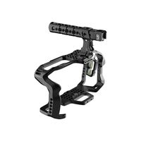 PROAIM Muffle Professional Camera Cage for BMPCC-4K Blackmagic Pocket Cinema Camera 4K | NATO Top Handle, Cable Clamp, Cold Shoe, Accessory Mounting Options | High-Grade Aluminum Made (CG-BMPCC-4K)