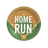 Baseball Time Party Dessert Plates (48 Pieces)
