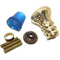 Brass Nautical Beautiful Floral Handle Walking Stick - Made of Brass, Affordable Gift Decorative Walking Cane Fashion Statement for Men/Women/Seniors/Grandparents! Item