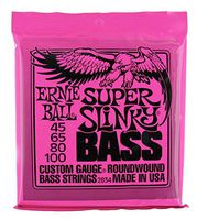 Ernie Ball 2834 Super-Slinky Electric Bass Guitar Strings (45 - 100)
