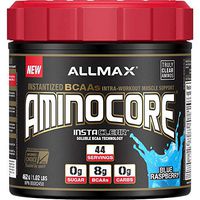 ALLMAX Nutrition AMINOCORE, Instantized BCAAs Intra-Workout Muscle Support, Blue Raspberry, 1.02 lbs (462 g)