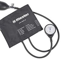 Riester - Mobile Aneroid Sphygmomanometer exacta Metal Latex Free - - Black