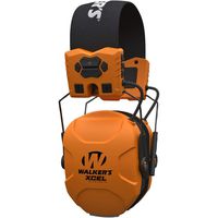 Walkers Safety XCEL 500BT Premium Digital Electronic Muff with Voice Clarity and Bluetooth - SF-XSEM-BT (Blaze Orange)