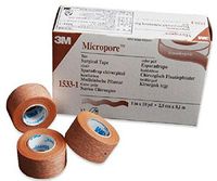 Mck15312200-3M Medical Tape 3M Micropore Paper 1 Inch X 10 Yards Nonsterile