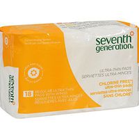 SEVENTH GENERATION PADS,REGULAR,ULTRA-THIN, 18 CT