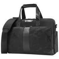 Laptop Bag 15.6 17.3 Inch, Laptops Briefcase Business Office Bags for Men Women, Computer Bag Laptop Carrying Case, Water Resistant Messenger Shoulder Bag with Strap - G-FAVOR, Black