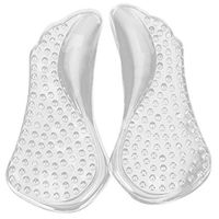Non-Slip Arch Support Gel Pads Shoe Insole for Flat Feet One Pair (Transparent)
