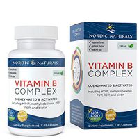 Nordic Naturals Vitamin B Complex - Coenzymated and Activated, Supports Daily Cellular Maintenance*, Non-GMO and Certified Vegan - 45 Count