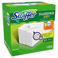 Swiffer Sweeper Dry Sweeping Pad Refills for Floor mop with Febreze Sweet Citrus & Zest Scent 37 Count