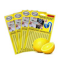 Sidith Drain Cleaner Sticks, Sink Deodorizer (48 Pcs), Sink Freshener to Keep Odor Free As Seen On TV for Bathroom, Kitchen, Toilet, Shower drain (Lemon)