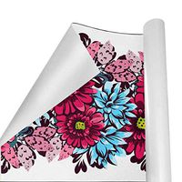 Gift Wrapping Paper Roll Abstract Elegance Floral for Birthday,Holiday,Wedding,Baby Shower Gift Wrap - 3Rolls - 58inch x 23inch Per Roll